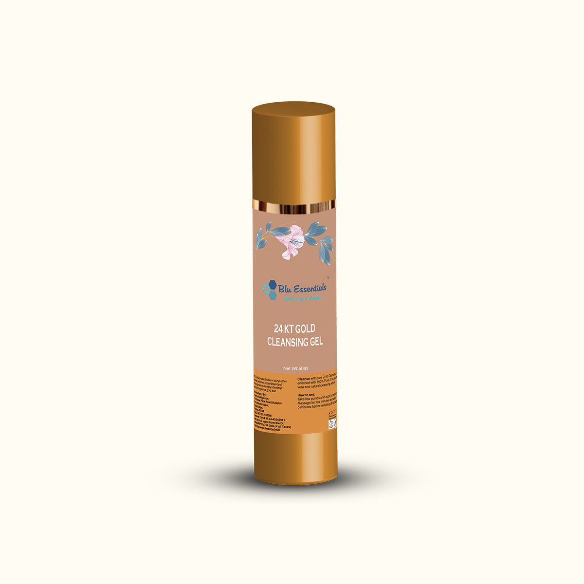 24K Gold Cleansing Gel For Face