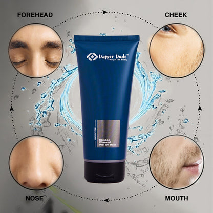 Bamboo Charcoal Peel Off Mask Dapper Dude 
