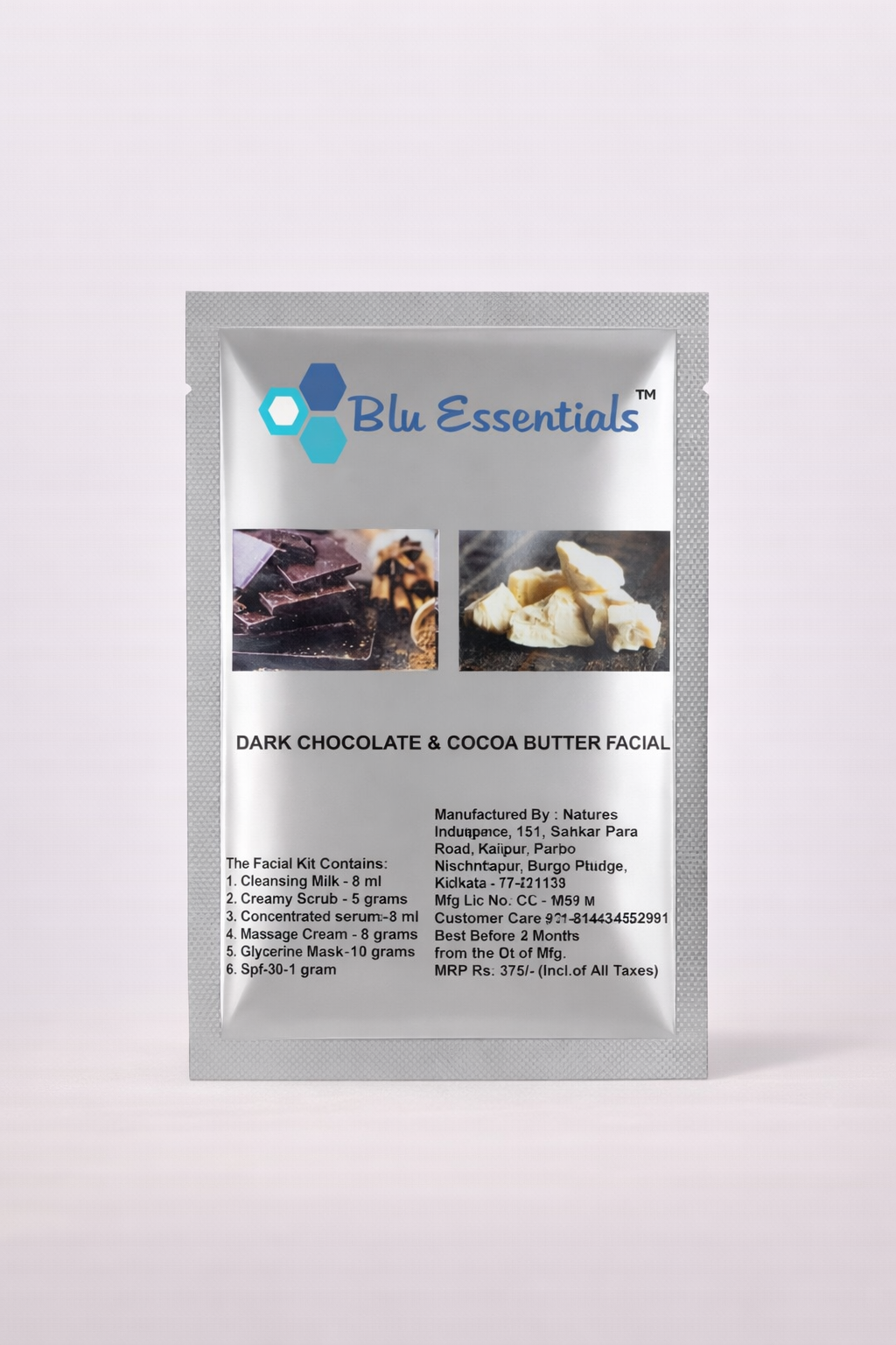 Dark Choco & Cocoa Butter Facial Kit