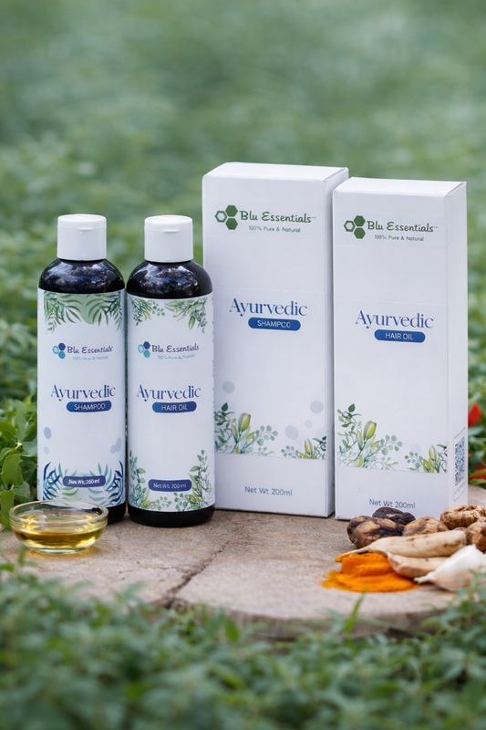 Ayurvedic Hair Strengthening Combo ( Free Anti Hair Fall Shampoo)