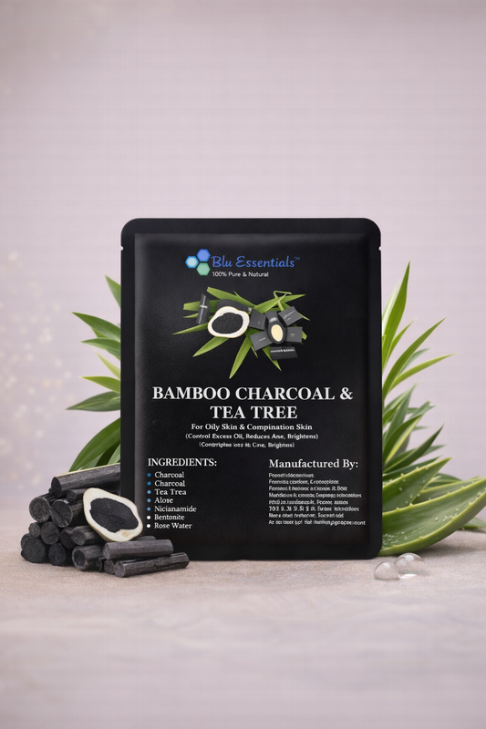 Bamboo Charcoal & Tea Tree Facial Kit