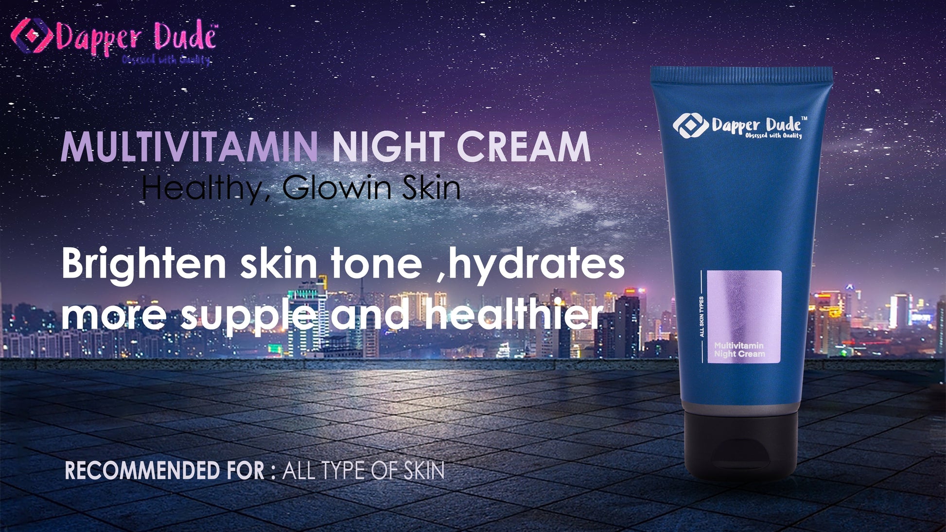 Multivitamin Night Cream Dapper Dude 