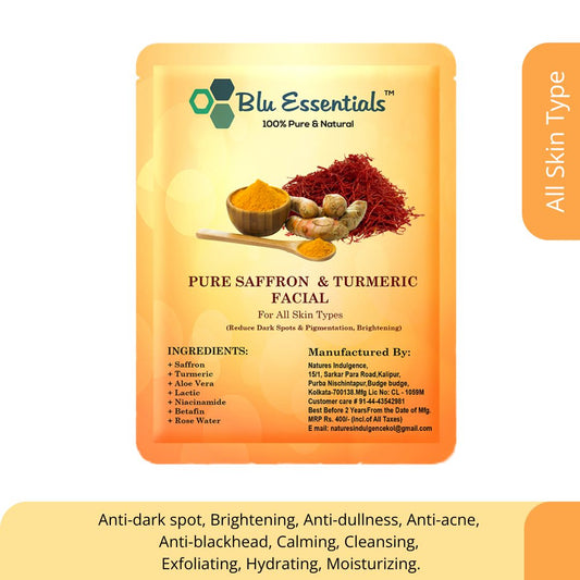 Saffron & Turmeric Facial Kit
