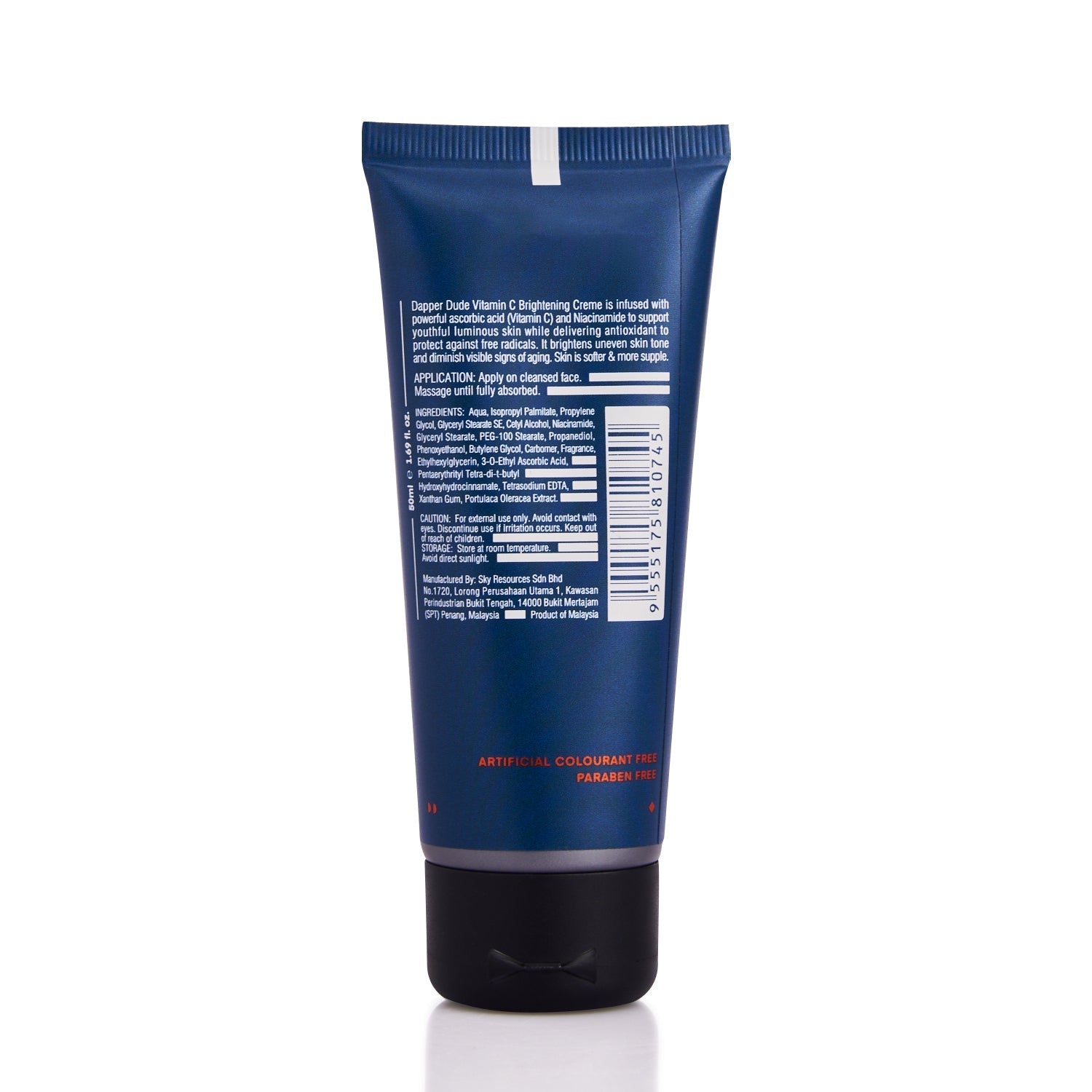 Vitamin C Brightening Cream Dapper Dude 