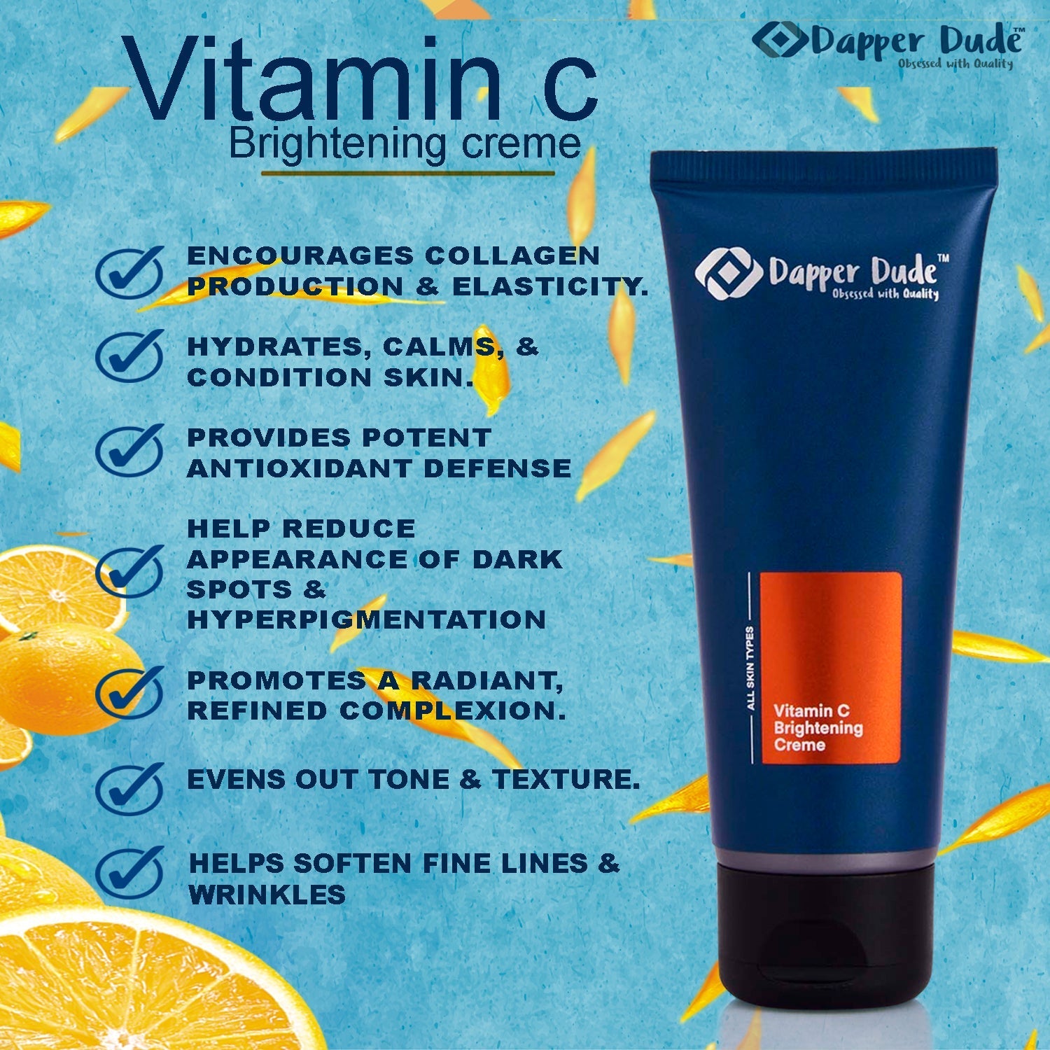 Vitamin C Brightening Cream Dapper Dude 