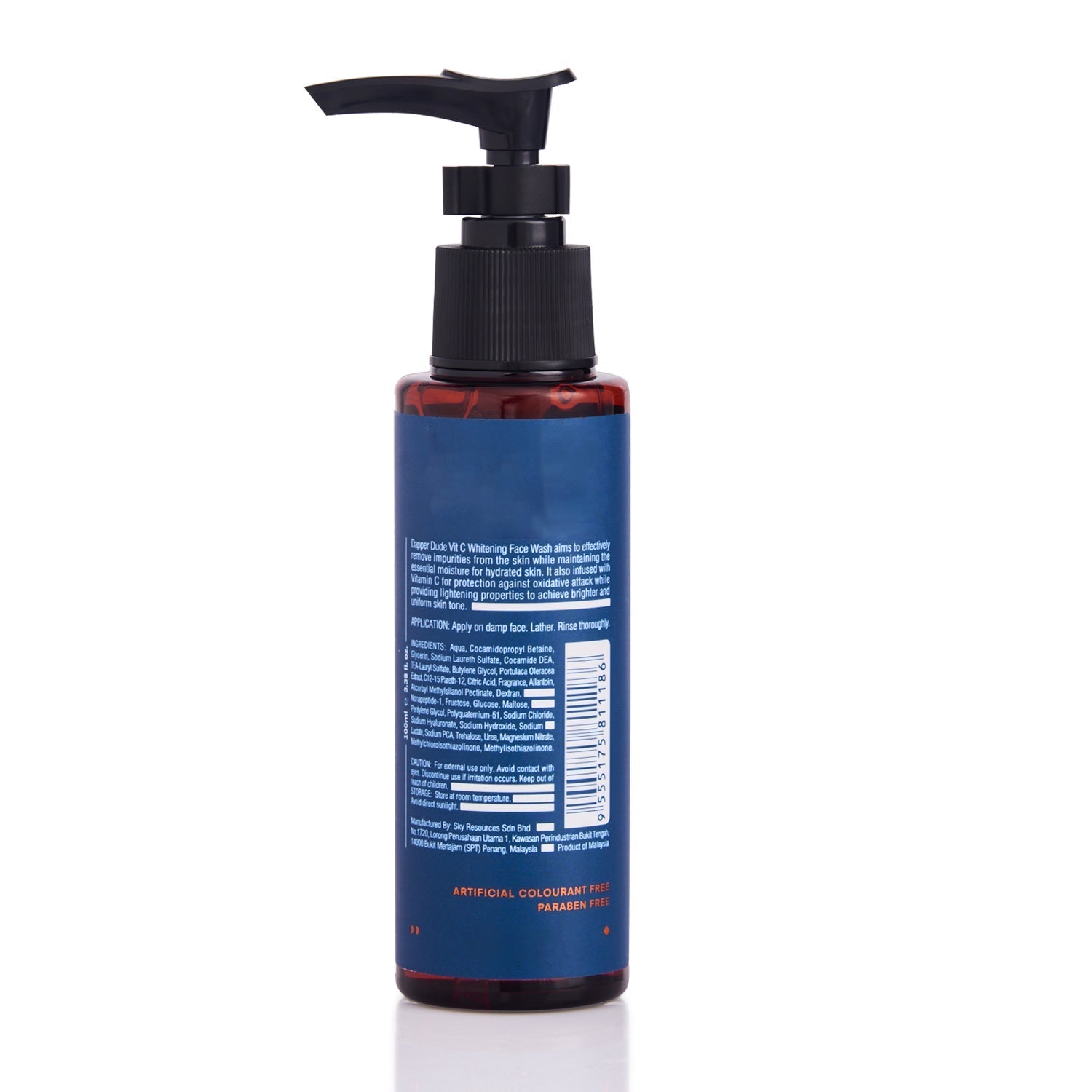 Vitamin C Whitening Face Wash Dapper Dude