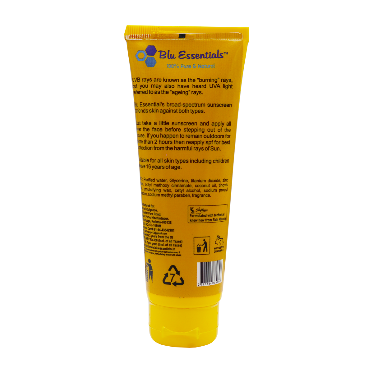 Face Sunscreen SPF 30 UVB + UVA
